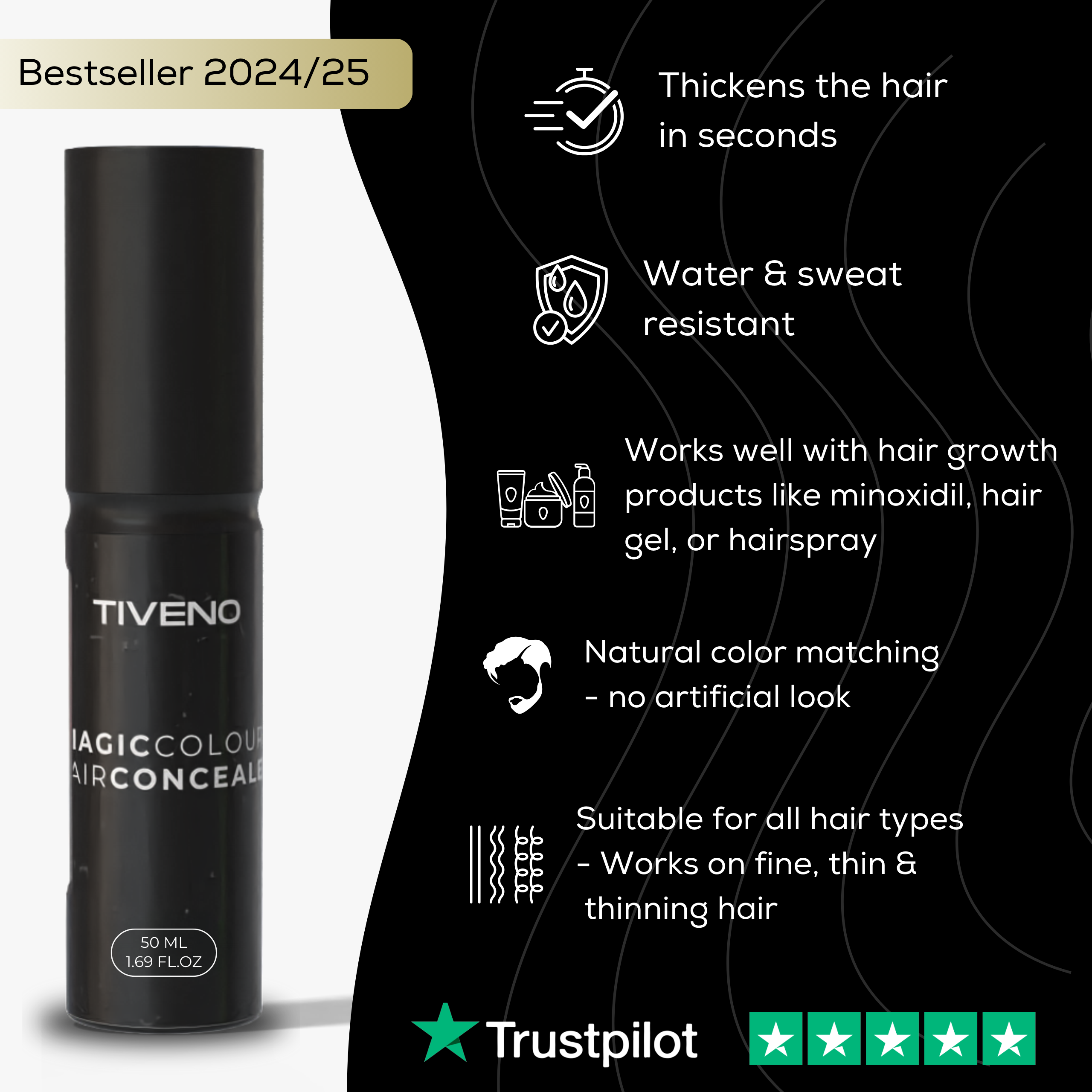 MagicColour™ – For naturally fuller & confident-looking hair