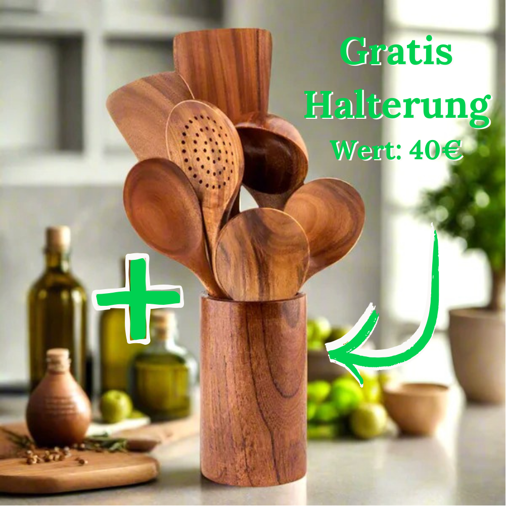 KitchenRoots™ – Umweltfreundliche Küchenhelfer aus Holz