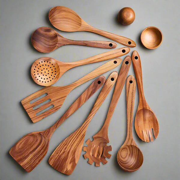 KitchenRoots™ – Umweltfreundliche Küchenhelfer aus Holz
