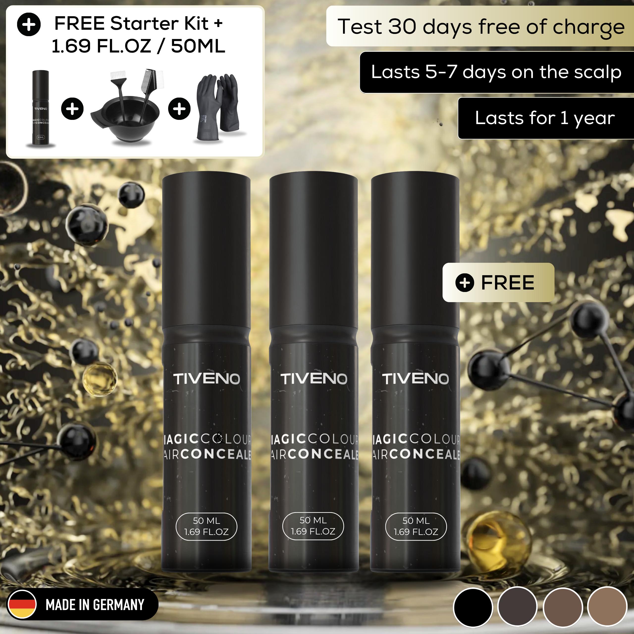 MagicColour™ – For naturally fuller & confident-looking hair