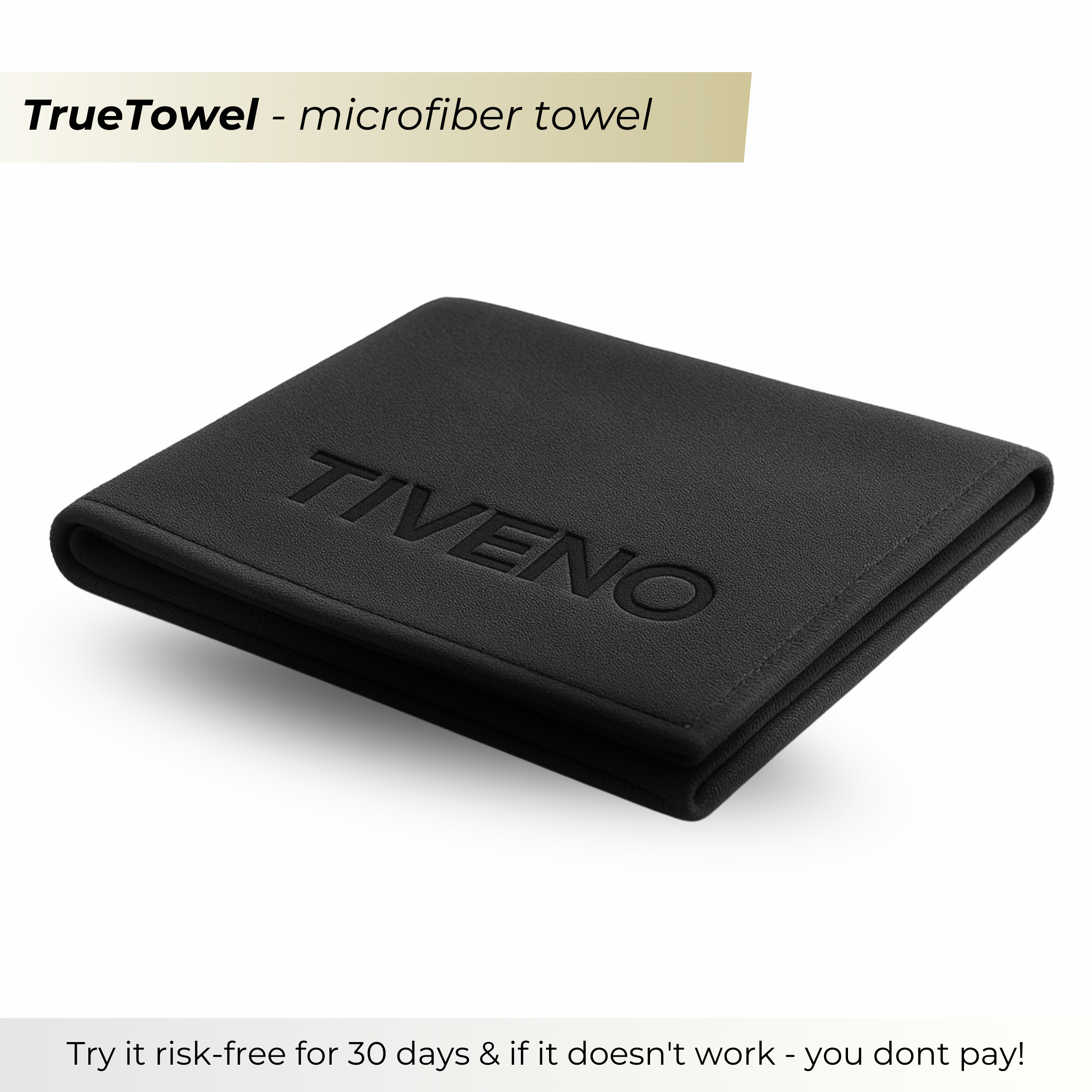 TrueTowel™ - microfiber towel – specially designed for scalp and hair care