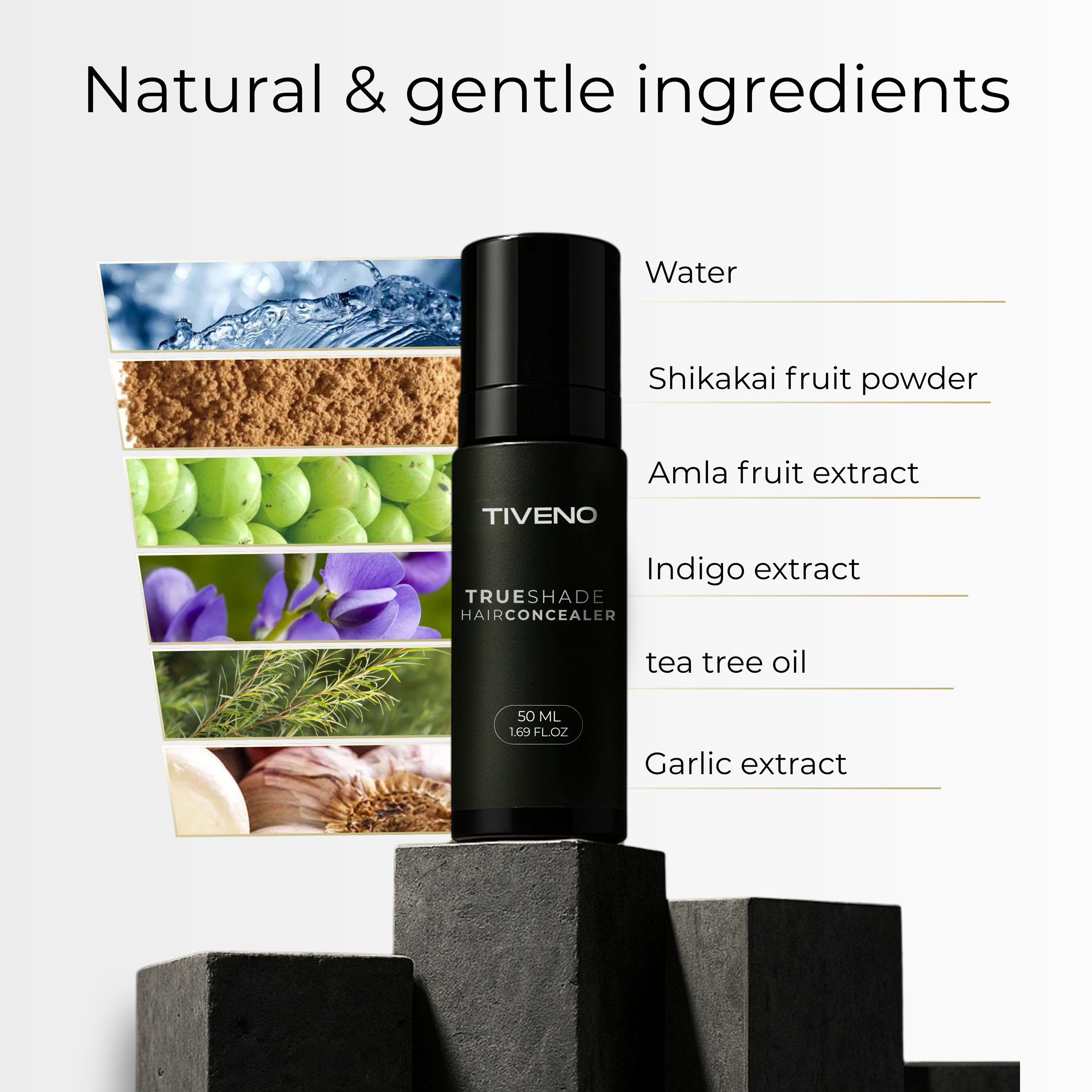 TrueShade™ –  for naturally fuller looking hair - lasts for 7 days straight